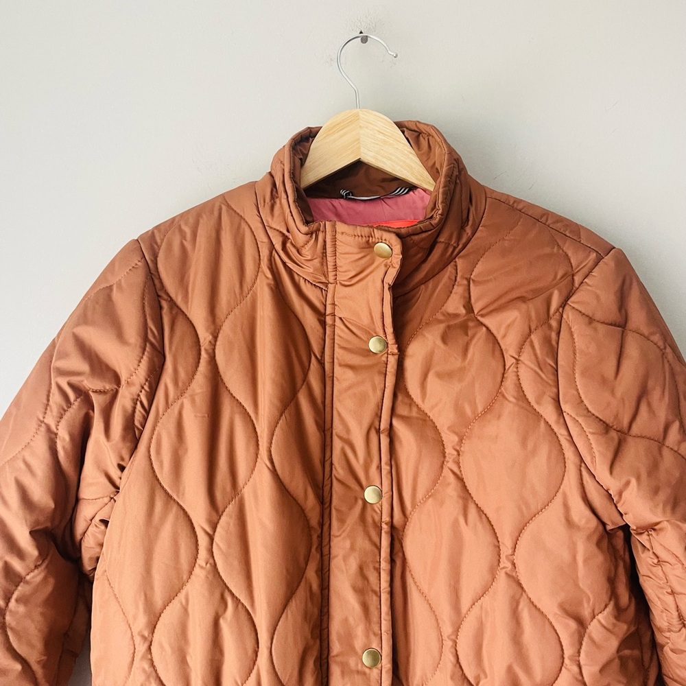J. Crew Cocoon Signature Puffer Coat - Picture 7 of 9